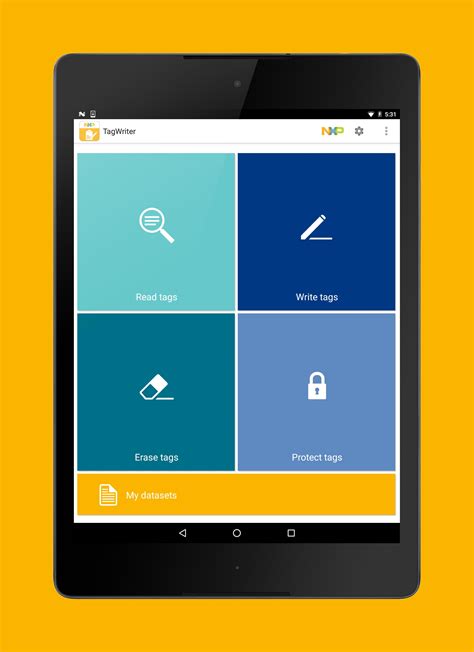 nfc tag writer by nxp apk|nfc tag software download.